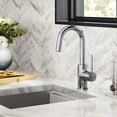 thumbnail image 3 of KRAUS Oletto Single Handle Kitchen Bar Faucet with QuickDock Top Mount Installation Assembly Assembly in Chrome, 3 of 11