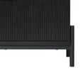 thumbnail image 6 of Walker Edison Mid-Century 3-Drawer Chest with Reeded Drawer Fronts, Black, 6 of 19