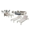 thumbnail image 1 of Noble House Cape Coral 18 Piece Outdoor Estate Collection with Firepit, 1 of 38