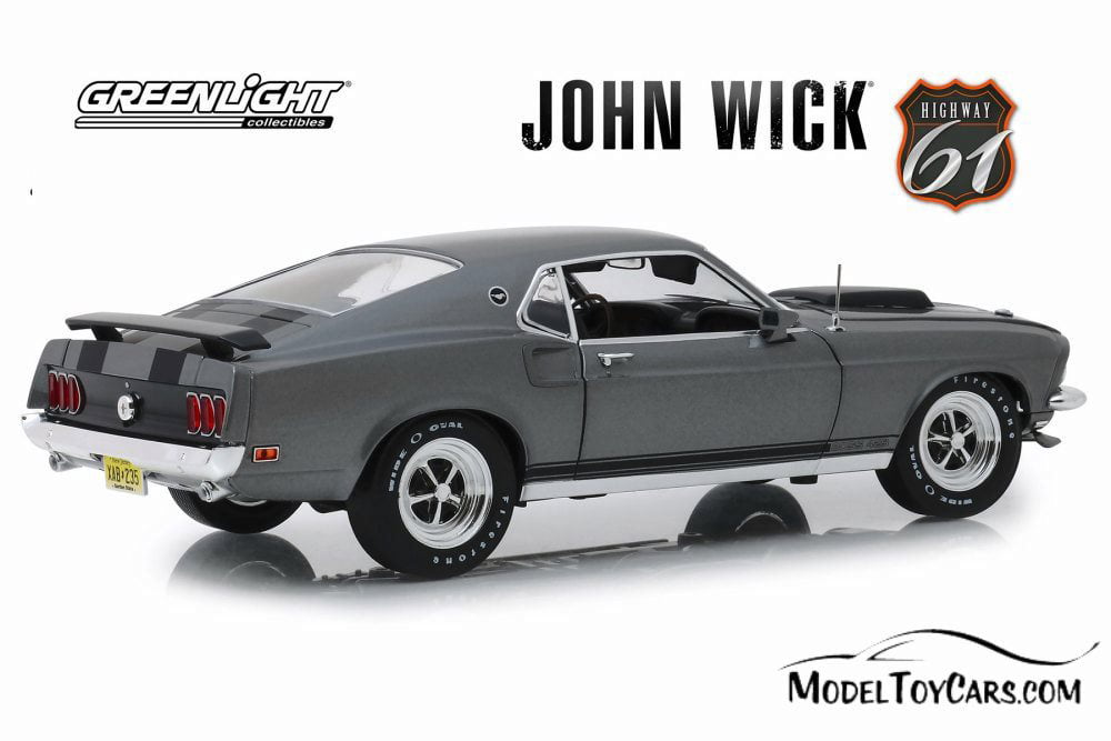 Ford Mustang Boss 429 John Wick 1/18 HWY-18016 HIGHWAY 61