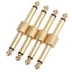 thumbnail image 3 of Pedal de efectos de guitarra Adaptadores de audio Jack de conexión Piezas de conector de 6,35 mm 4 piezas, 3 of 5