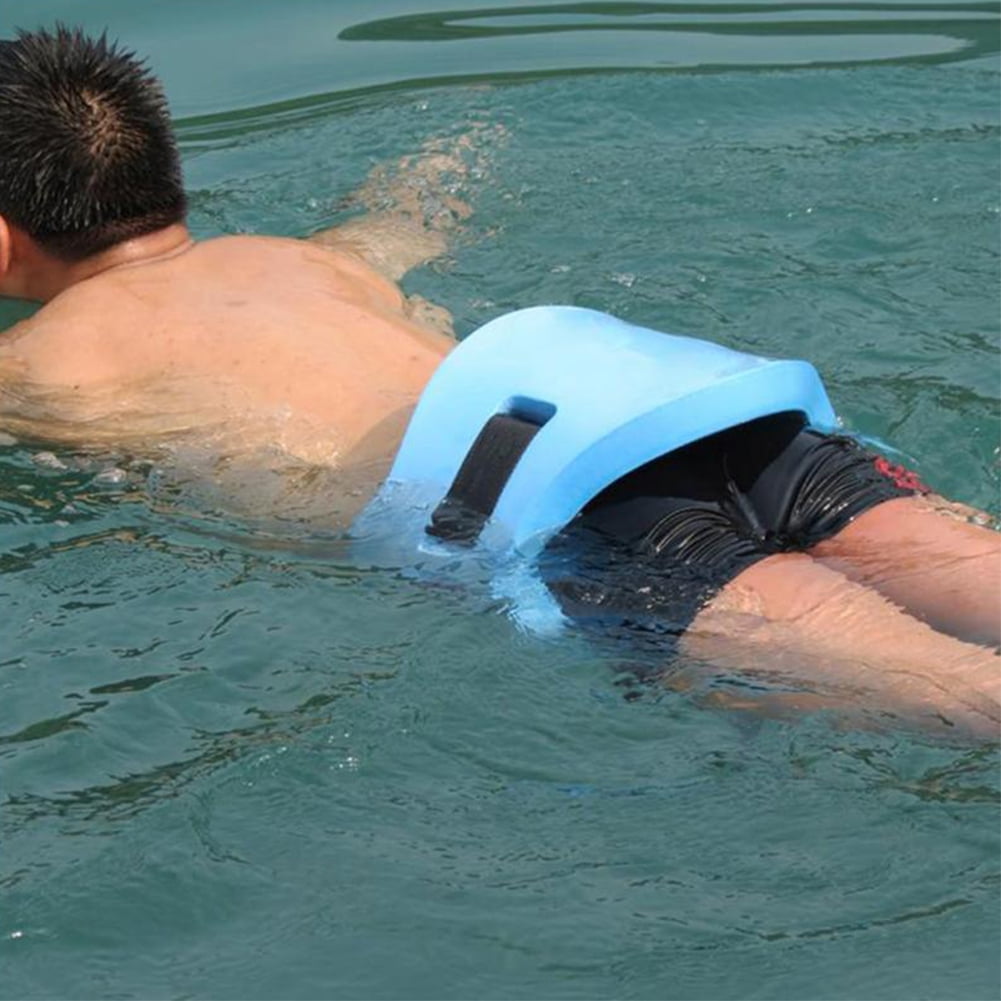 Neinkie Back Floating Swim Belt EVA Foam Swimming Training Aid