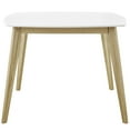 thumbnail image 3 of Modway Stratum 40" Modern Style MDF Wood Dining Table in White, 3 of 4