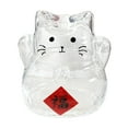 thumbnail image 3 of Hucha de cristal de borosilicato con forma de gato, multifuncional, resistente a altas temperaturas, adorable. Estilo E, 3 of 9