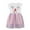 D-White Unicorn, variant on Emy Dola Toddler Tutu Dress Little Girls Fluffy Summer Dresses Casual Party Tulle Sundress for Kids 2-7Y