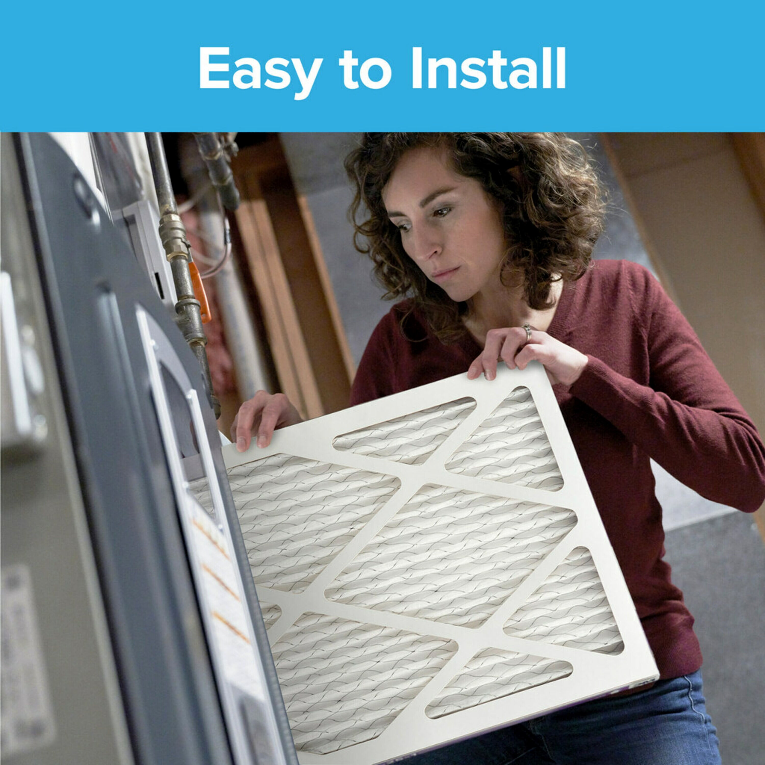 (4 pack) Filtrete 16x25x1 Air Filter, MPR 1500 MERV 12, Advanced Allergen Reduction, 1 New Filter