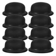 thumbnail image 1 of OUNONA 8Ud Tapas Superiores Para Sombrilla De Patio En Plástico Negro Con Universal Resistente, 1 of 7