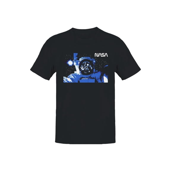 Officially Licensed Nasa Astronaut Selfie - Adventure Men's T-shirt