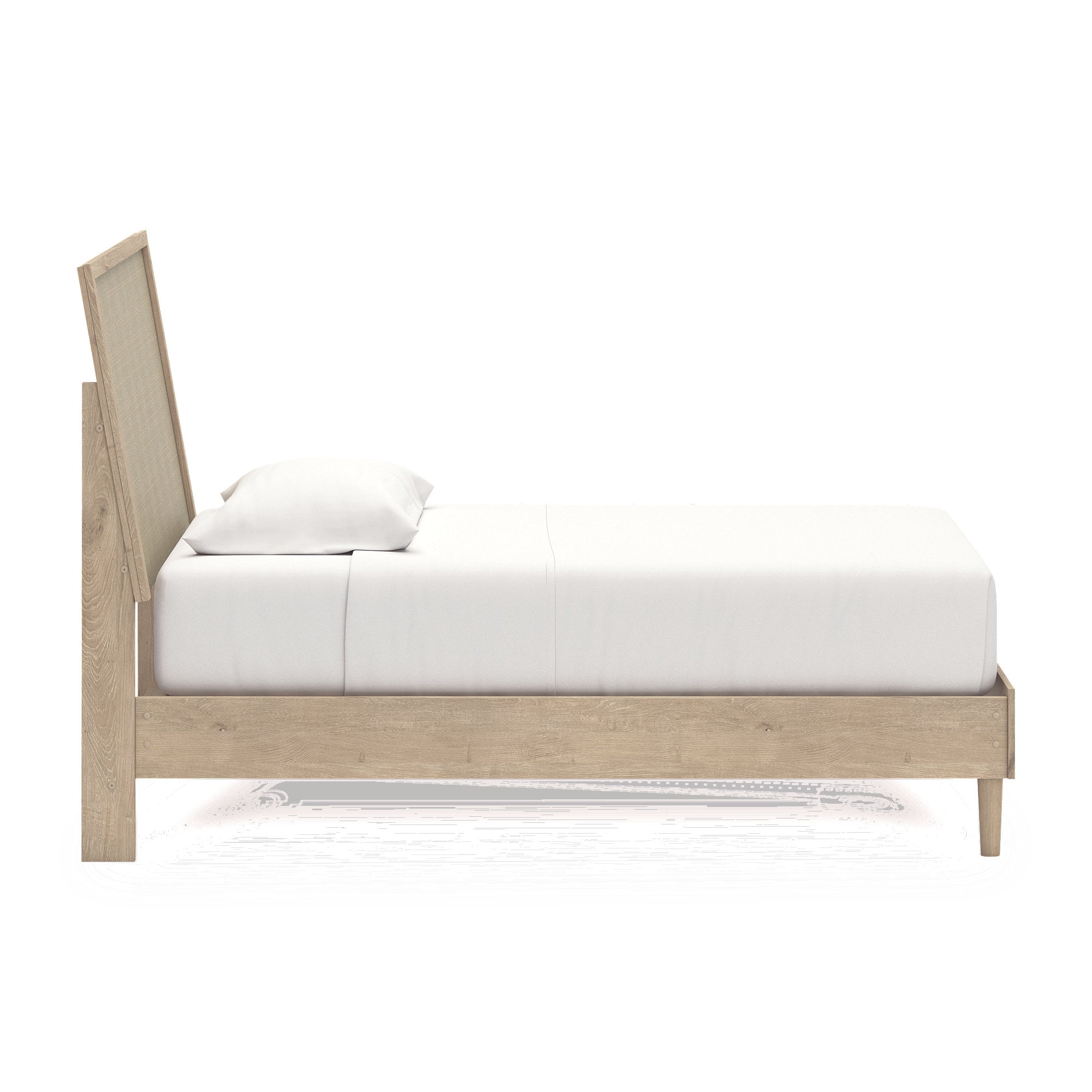 Signature Design by Ashley Kids Cielden Modern Light Brown Twin Panel Bed