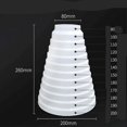 thumbnail image 2 of Universal reducer for ventilation systems, diameter 80/200 mm, PVC reducer, round pipe ventilation for HVAC systems., 2 of 4
