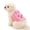 pink, variant on Colenumone Cute Belly Bands for Male Dogs with 3D Ears, Washable Reusable Dog Diaper, Breathable Mesh Wrap for Training & Incontinence, Adjustable Comfort Fit