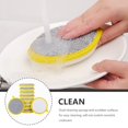 thumbnail image 5 of Dishes Scrub Sponges 20pcs Double-Side Dishwashing Sponges Reusable Kitchen Scouring Pads Sink Washing Brush Cloths for Dishes Pan Bowl Bathroom, 5 of 7