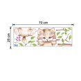 thumbnail image 4 of vinilos infantiles LINDO GATO (70x25 cm) I vinilos animales bosque rama de árbol flores I vinilo pared habitación infantil bebe niño niña JAMW Sencillez, 4 of 5