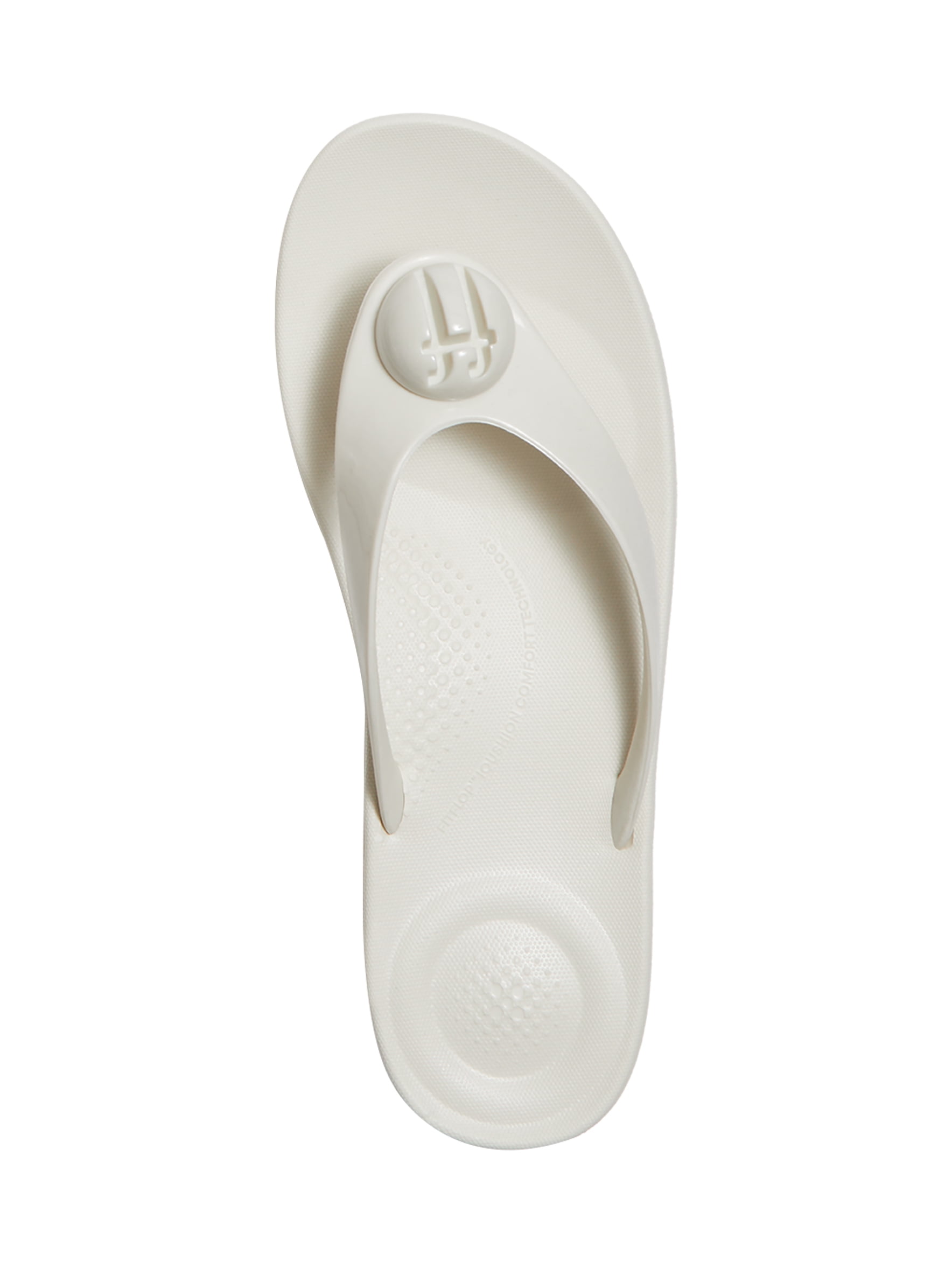 Fitflop Women's Iqushion Glossy-Button Flip-Flops