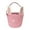 D, variant on Home Textile Storage Child-Friendly Easter Party Buckets for Boys and Girls – Cute Handheld Egg Collectors for Baby Girls and Boys Ideal Holiday and Home Use