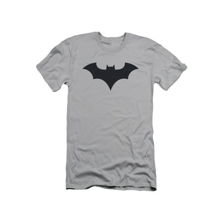 Batman DC Comics New 52 Simple Bat Symbol Title Logo Black Adult Slim