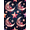 Blue, Pattern 8, variant on ODIKA 4'x6' Machine Washable Non-Slip Area Rug, Whimsigoth Pink High Traffic Rug, Pink, 1105000