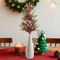 thumbnail image 5 of Christmas Berry Picks Stems, Artificial Red Berry & Pine Spray with Pinecones for Vase Fillers, Christmas Tree Decorations, DIY Wreaths, Garlands, and Festive Floral Arrangements for Home, 5 of 6