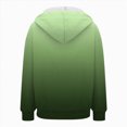 thumbnail image 6 of Towmus Zip Up Hoodie Women Trendy Gradient Printed Long Sleeve Full Zipper Plus Size Coat Fall Jacket Hooded Sweatshirt With Pockets, 6 of 6