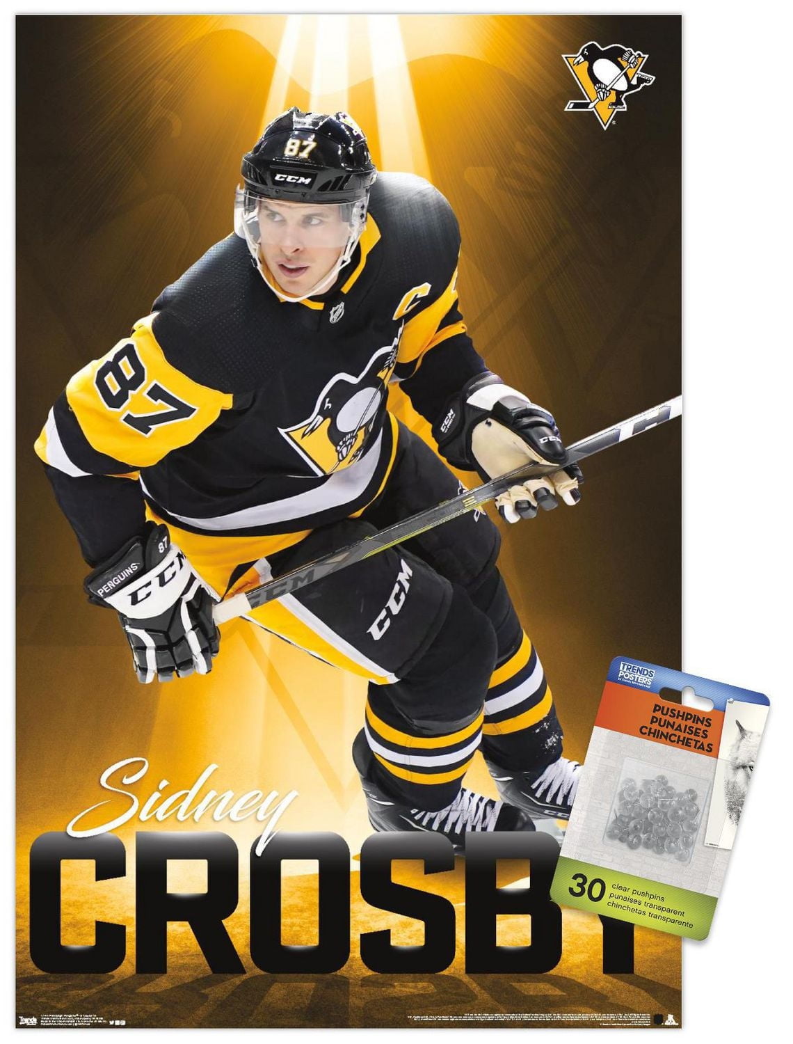NHL Penguins de Pittsburgh - Sidney Crosby 18