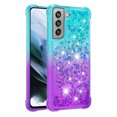 thumbnail image 2 of Funda para Samsung Galaxy S21 FE 5G Transparente con Brillos Carcasa Protectora Antigolpes con Glitter Brillante, 2 of 5