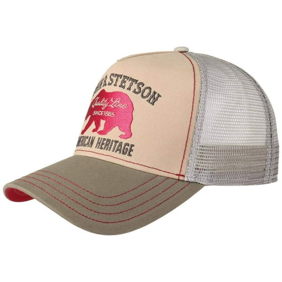 Stetson JBS-Bear Trucker Cap Men Beige One Size