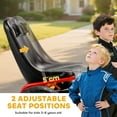 thumbnail image 4 of Qaba Pedal Go Kart for Kids, Go Cart with Adjustable Seat, EVA Wheels, for Boys & Girls Aged 3-8 Years Old, Red, 4 of 9