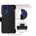 thumbnail image 5 of for Motorola Moto G 5G 2022 Case, Heavy Duty Rugged Defender Case with [Belt Clip Holster] [Built in Screen Protecotr], Shockproof Full Body Protection Kickstand Cover for Moto G 5G (2022) Blue, 5 of 8