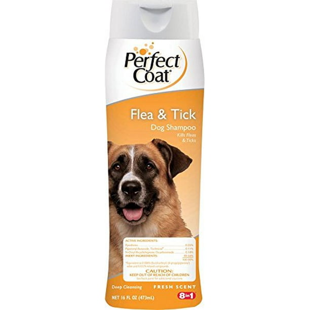 Eight in One Perfect Coat Flea and Tick Shampoo 16 fl oz Walmart