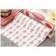 thumbnail image 2 of 50 Pcs/Lot Wax Paper Food Grade Grease Paper Food Wrappers Wrapping Paper For Bread Candy Cake Burger Fries Oilpaper Baking Tools, Red Stripe, 2 of 4