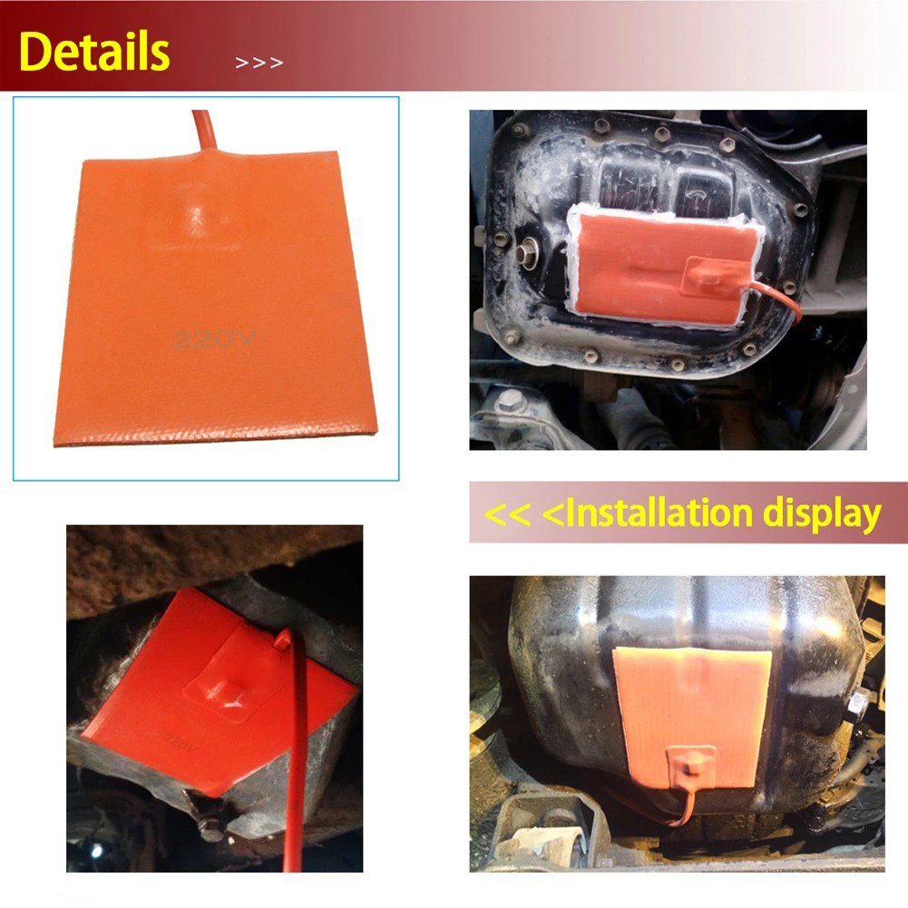 Car Engine Oil Pan Sump Tank Heater Pad Oil Tank Wear Protect car supply -  Walmart.com