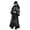 158P-Black, variant on Girls Rhinestone Straight Leg Jeans Fashion Wide Leg Pants Arrival High End Streetwear Casual Trousers Comfort Fit School Wear