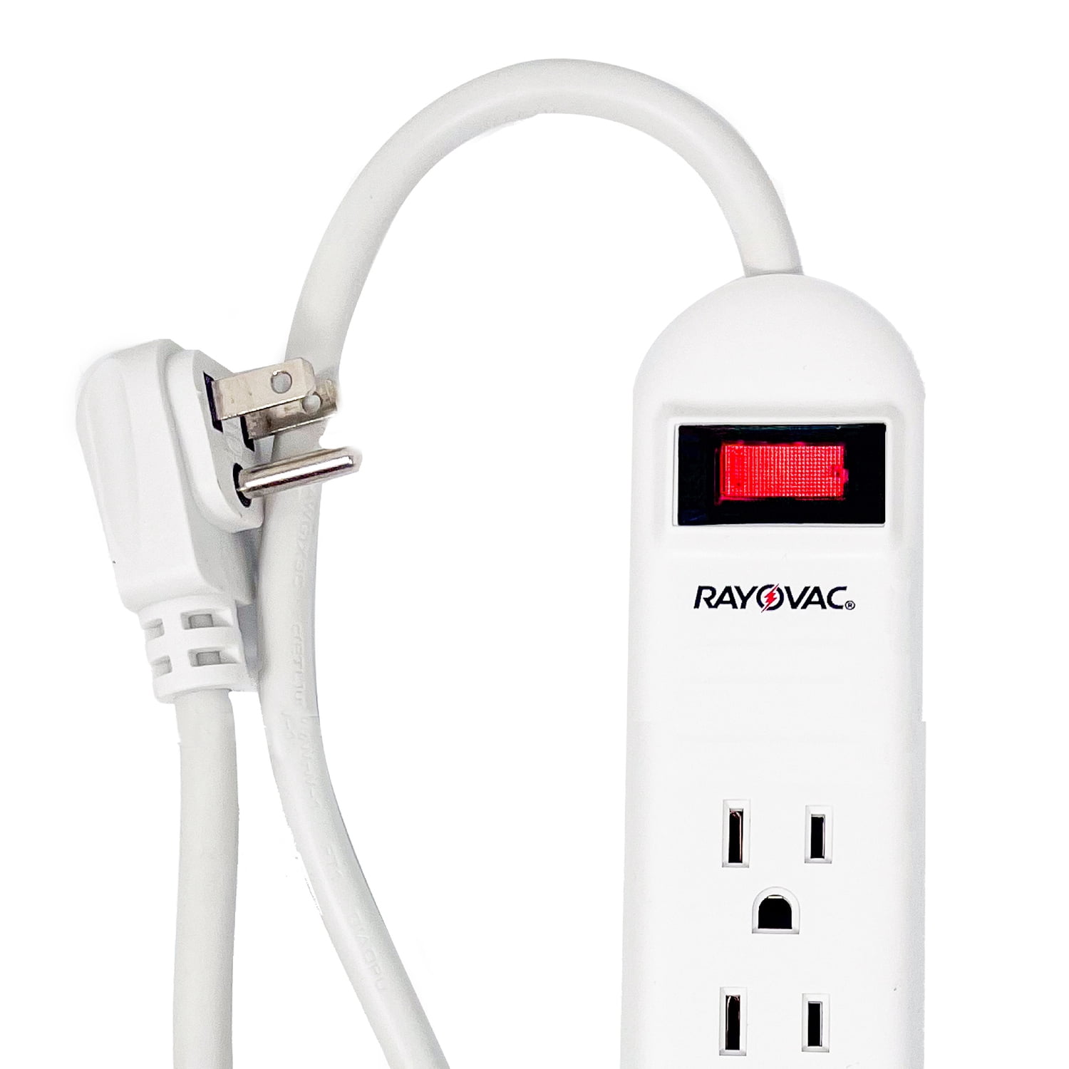RAYOVAC 1,000-Joules Surge Protector Power Strip, 6 AC Outlets, 1.5-Ft. Cord, HM-PS-170