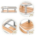 thumbnail image 3 of IFANLANDOR Portavasos Plástico Dorado Para Auto Con Soporte Para Y Móvil Integrado, 3 of 7