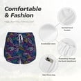 thumbnail image 6 of Lsque Cute Line Fish Printed Women's Running Shorts with Liner Pockets,Elastic Quick Dry Workout Athletic Gym Yoga Shorts,Womens High Waist Shorts-X-Large, 6 of 9