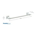 thumbnail image 5 of Liberty Hardware LMAX18PC 18 in. Maxted Towel Bar, Polished Chrome, 5 of 6