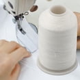 thumbnail image 3 of Hilo de coser soluble en agua blanco de 1000 m 20 ℃ Prendas de vestir DIY, 3 of 9