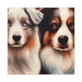 thumbnail image 2 of "Australian Shepherd Illumination" - Canvas, 2 of 25