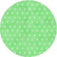 thumbnail image 1 of Ahgly Company Machine Washable Indoor Round Transitional Green Area Rugs, 6' Round, 1 of 7