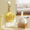 thumbnail image 6 of Cat Litter Scooper with Holder Base, Hanging Design Cat Litter Scoop for Clumping Crystal Tofu Multi Cat Litter, Litter Box Tool for Indoor Pet Cat Supplies, 6 of 6