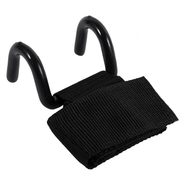 Correa De Levantamiento, Vendaje De Levantamiento De Pesas Negro Unisex Correa De Muñeca Ajuste De Tamaño Para Entrenamiento De Músculos Abdominales Para Entrenamiento De ANGGREK Otros