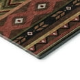 thumbnail image 4 of Addison Rugs Mayfield Washable Southwest Aztec Brown Runner Rug, 2'3" x 7'6", 4 of 5