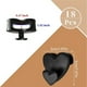thumbnail image 3 of 4/8/20 unidades de ganchos conectores para perchas, ganchos para perchas para herramientas domésticas, 40 unidades de ganchos para perchas con forma de corazón, 3 of 4