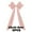 Pink, variant on 2PCS Giant Christmas Blue Chair Bow Decorations Large Christmas Velvet Bows for Dining Chairs, Weddings, Holiday Parties, Home & Office Decor
