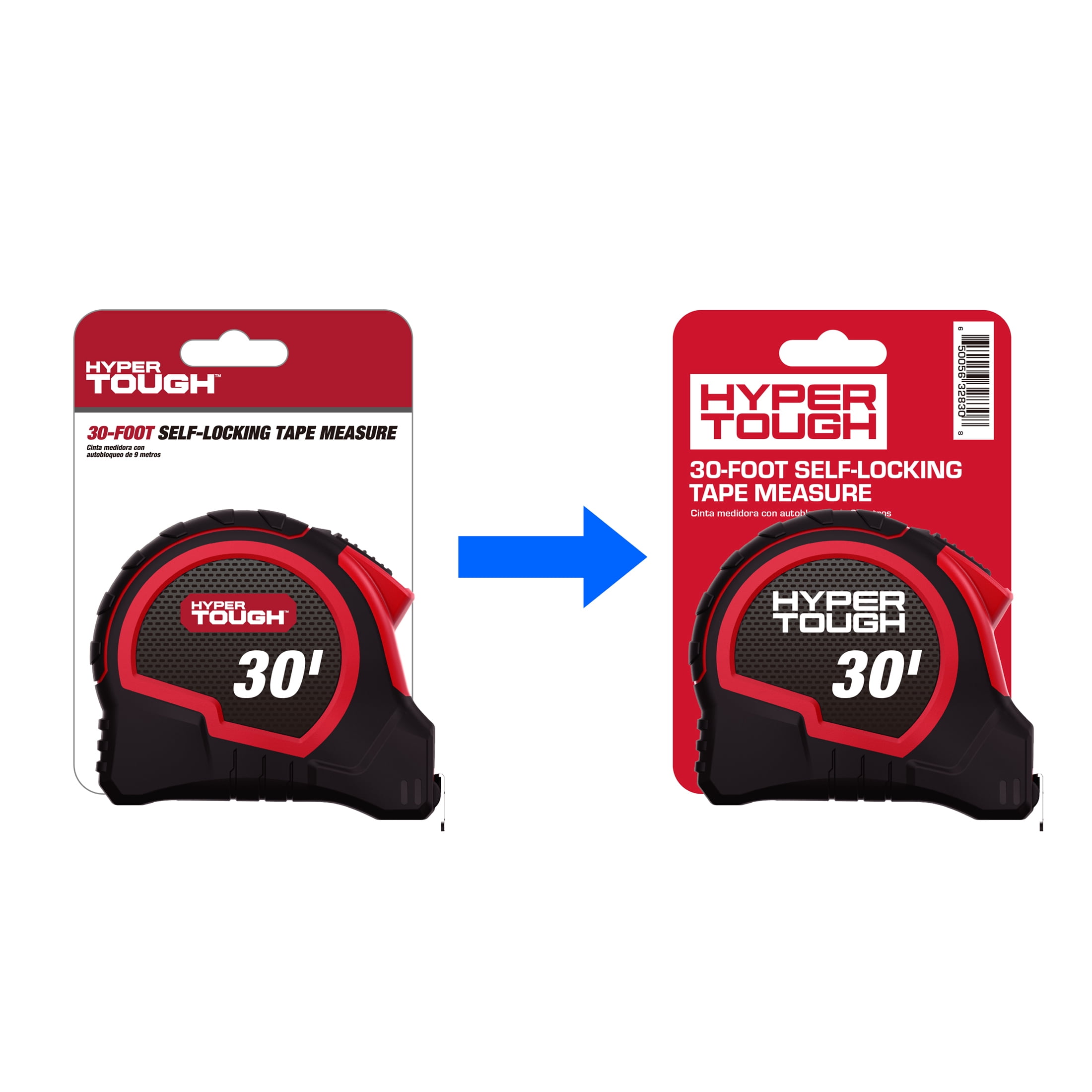 Hyper Tough 30ft. Self Lock Tape Measure