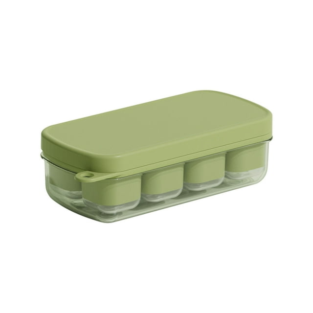 Btomtd Bloc de Crème Glacée Maison Crème Glacée Maison Réfrigérateur Boîte à Crème Glacée Fabricant de Blocs de Crème Glacée Qualité Alimentaire, Vert