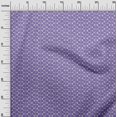 thumbnail image 3 of oneOone Cotton Jersey Medium Purple Fabric Animal Sewing Craft Projects Fabric Prints By Yard 58 Inch Wide, 3 of 5
