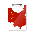 thumbnail image 1 of Chine Drapeau National Presse-Papiers Dossier Écriture Pad Support Plaque A4, 1 of 4