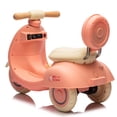 thumbnail image 5 of Arnahaishe 12V Electric Car Ride On Scooter Toy with Parents Control, Bluetooth and LED Light, Gift For Aged 1-3, Pink, 5 of 13
