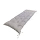 thumbnail image 4 of Cojín de asiento de banco ergonómico con algodón PP suave y cómodo para porche Gris claro, 4 of 8